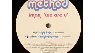 Download Iman ‎– We Are U (Original Mix) MP3