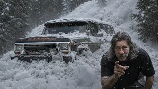 Surviving an Avalanche in my Bushcraft Truck | Fireside Chat Ep. 14