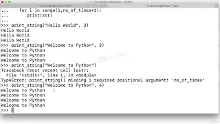 Learn Programming With Python 27-Step 05-Introduction to Python Method-Multiple Parameters