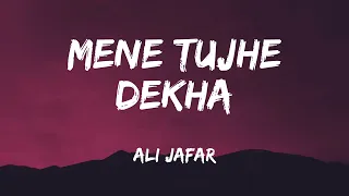 mene tujhe dekha ali zafar jhoom r u0026b mix lyrical ali zafar r u0026b mix lyrical video