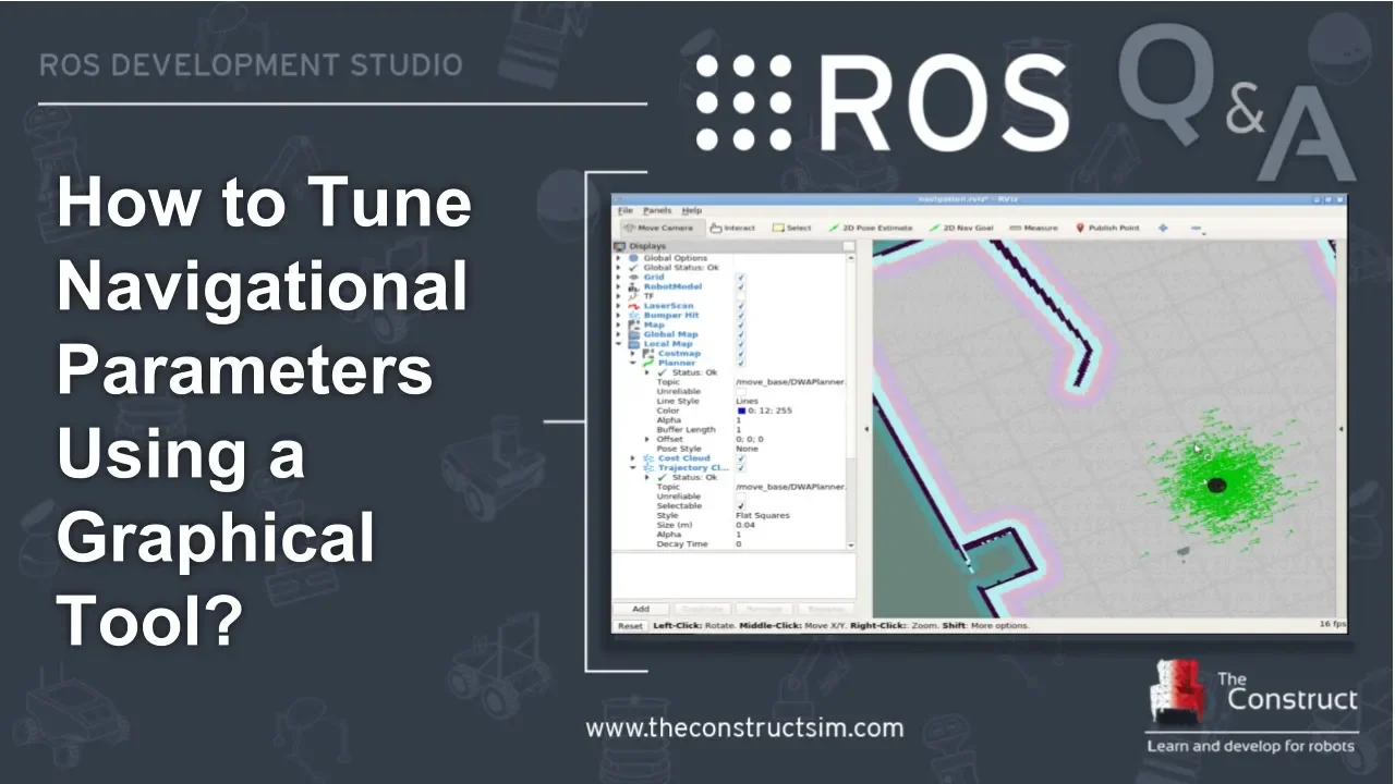 [ROS Q&A] 137 - How to Tune Navigational Parameters Using a Graphical Tool?