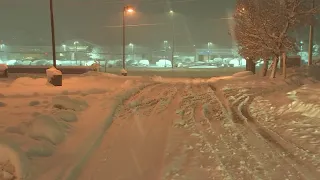Snow falls in Payson area
