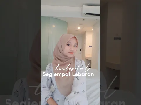 Tutorial Segiempat Lebaran #shortvideo #tutorialhijab #hijab #hijablebaran