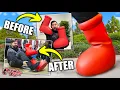 I Wore The BIG RED BOOTS for 24 HOURS This is What Happened In The MSCHF Sneakers at Got Sole