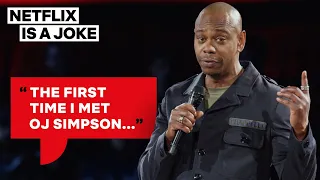 Download Dave Chappelle Thinks OJ Simpson Might Be Chasing Him | Netflix Is A Joke MP3