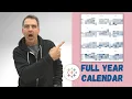 - Create a Full Year Calendar Heatmap