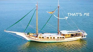 I Slept 15 Meters HANGING Above the Ocean (What Could Go Wrong?) — Sailing Yabá