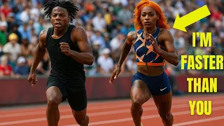 Sha Carri Richardson VS IShowSpeed The Race That BROKE The Internet