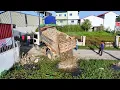 Download Lagu Collect best Project in one Videos Flooded area landfill !! Bulldozer , Truck push Soil to pond