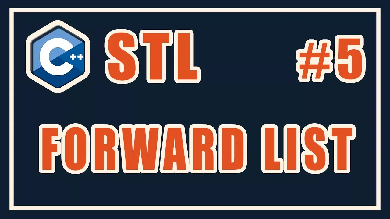 forward list stl c++ | Библиотека стандартных шаблонов (stl) | Уроки | C++ | #5
