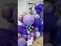 Lila butterflies balloon decor for a beautiful quinceanera I truly enjoy what I do