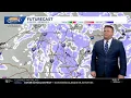cast tracking the storm as flakes start to fall
