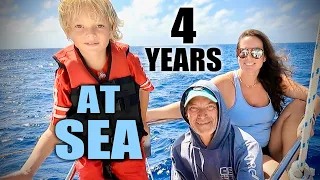 We LEFT THE RAT RACE for a LIFE AT SEA! – Classic Catamaran Restoration | SailAway 254