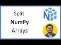 13 Split Arrays in NumPy Complete Python NumPy Tutorial for Data Science Amit Thinks
