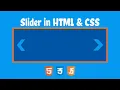 Amazing Slider in html css3 Vickey Technical