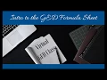 VGED Intro to the GED Formula Sheet
