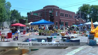 Madison business owners urge city for long-term solutions amid encampment concerns