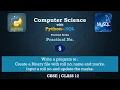 CS Practical NO 5 Computer Science with Python Class 12 CBSE PrepFuture Amit Mandal