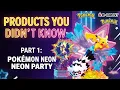 Pokemon products you didn t know PART 1 Pokemon Neon Party