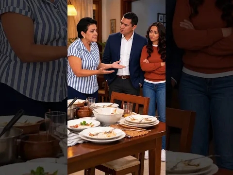 Su madre cocinaba para todos, pero ellos la trataban como sirvienta