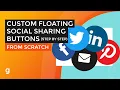 How To Create Custom Social Sharing Buttons From Scratch Step By Step