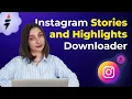 Instagram Stories and Highlights Downloader Inflact