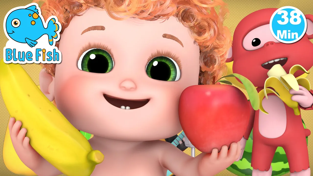 Apples and Bananas Two | kids cartoon | Blue Fish baby songs & Kids Songs - 4K videos 2023 Apples and Bananas Two | kids cartoon | Blue Fish baby songs & Kids Songs - 4K videos 2023