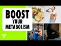 Boost Your Metabolism And BURN Fat - 5 Tips V SHRED