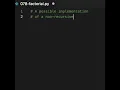 Here s a non-recursive implementation of computing a factorial of a positive integer number