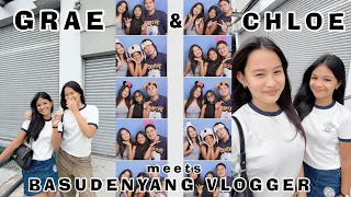 GRAE & CHLOE meets BASUDENYANG VLOGGER! 😍