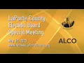 LaPorte County Election Board Special Meeting May 12 2023