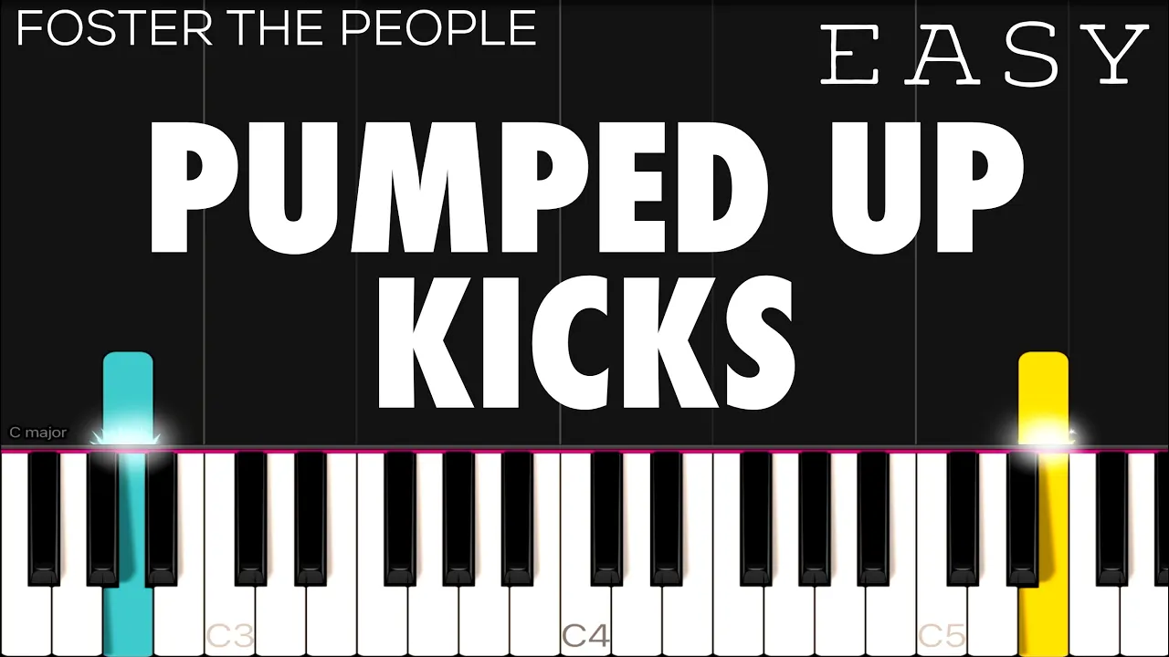 Foster The People - Pumped Up Kicks | EASY Piano Tutorial
