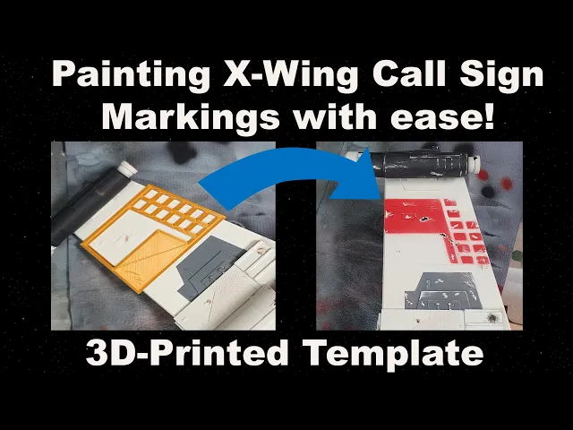 Call Sign Markings Template for X-Wings video thumbnail