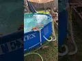 FIXED - Leaking hose fittings on above ground pool