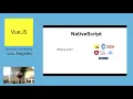 NativeScript-Vue talk