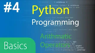 Python3 Basics Tutorial 4 Arithmetic Operators