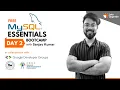Day 2 Data Types and Variables MySQL Essentials Bootcamp 5 Days