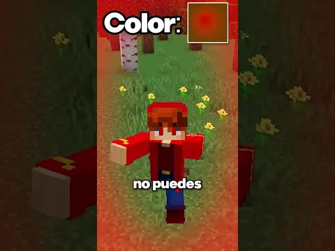 Minecraft, Pero Esta Prohibido Tocar Tu Color Favorito!
