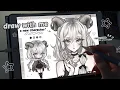 Download Lagu draw with me.ᐟ ᯓ✦ chill music, procreate, real time process, ipad asmr ˚౨ৎ