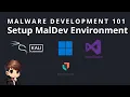 Cyber Security Lab Basics - Setting up Malware Development Lab