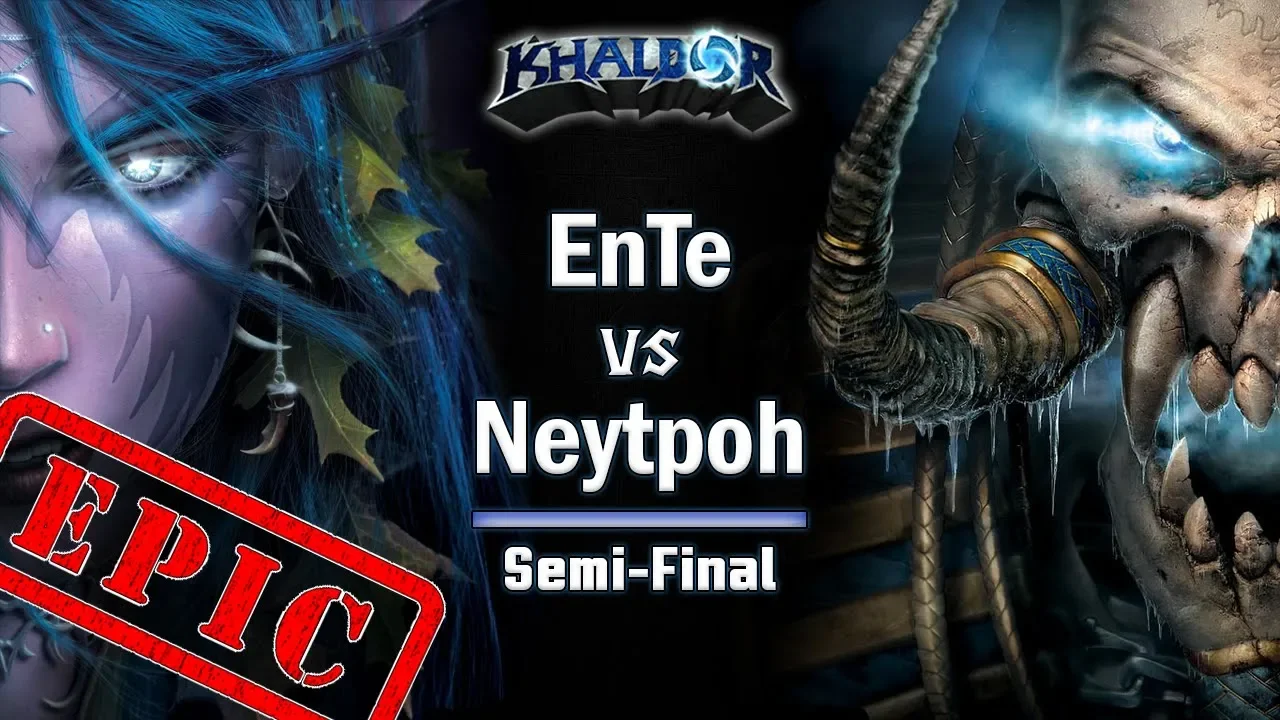 ► EPIC WarCraft 3 - Ente (UD) vs. Neytpoh (NE) - Endgame Gear Masters