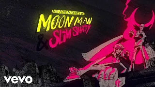 Download Kid Cudi, Eminem - The Adventures Of Moon Man \u0026 Slim Shady (Lyric Video) MP3