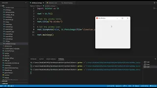 Change Tkinter Window Icon - Two different Methods
