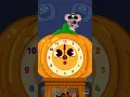 Download Lagu It's Twelve O’clock! 🎃 Halloween Hickory Dickory Dock 🎃 #JunyTony #Halloween #shorts