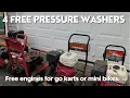 4 Free Pressure Washers from Craigslist