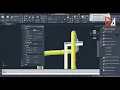 Custom Support Standard AutoCAD Plant 3D with Phyton