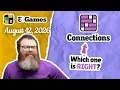 What a mess NYT Connections August 12 2026