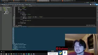 Python Development With AWS Cloud9 Stacy and Chad Boolean Example
