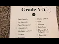 Grades 4-6 School Supply List
