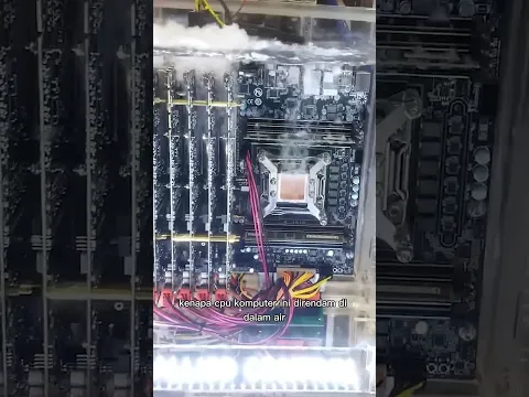 CPU komputer kok direndam air? #facts